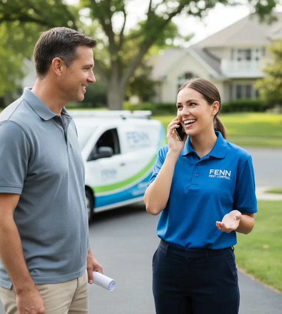 Fenn Pest Control customer support in Indianola